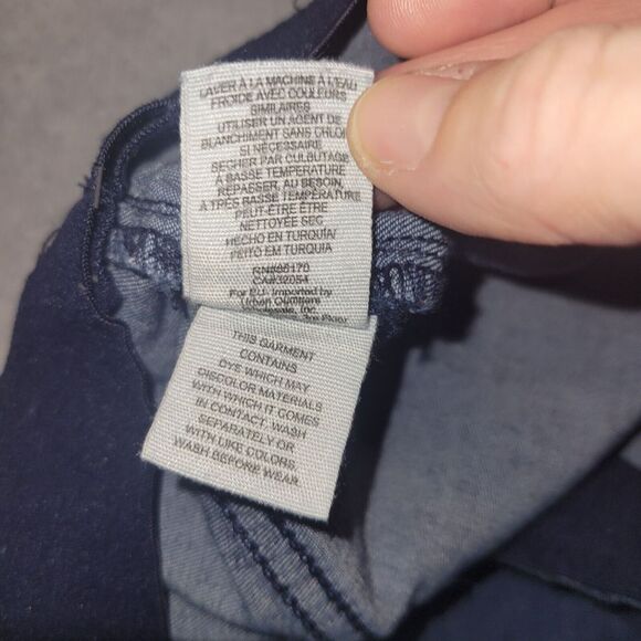 Free People We The Free Penny Pull On Stretch Flare‎ Jeans DARK Blue Wash 28 R - Picture 7 of 10